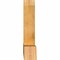 Ekena Millwork Portland Rough Sawn Timber Gable Bracket, Western Red Cedar, 60"W x 30"H x 6"D x 6"F, 12/12 Pitch GBW060X30X0606POR00RWR - alternate 2